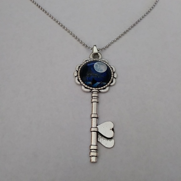 3 for $49 NEW  Love You To The Moon Necklace - Picture 4 of 5